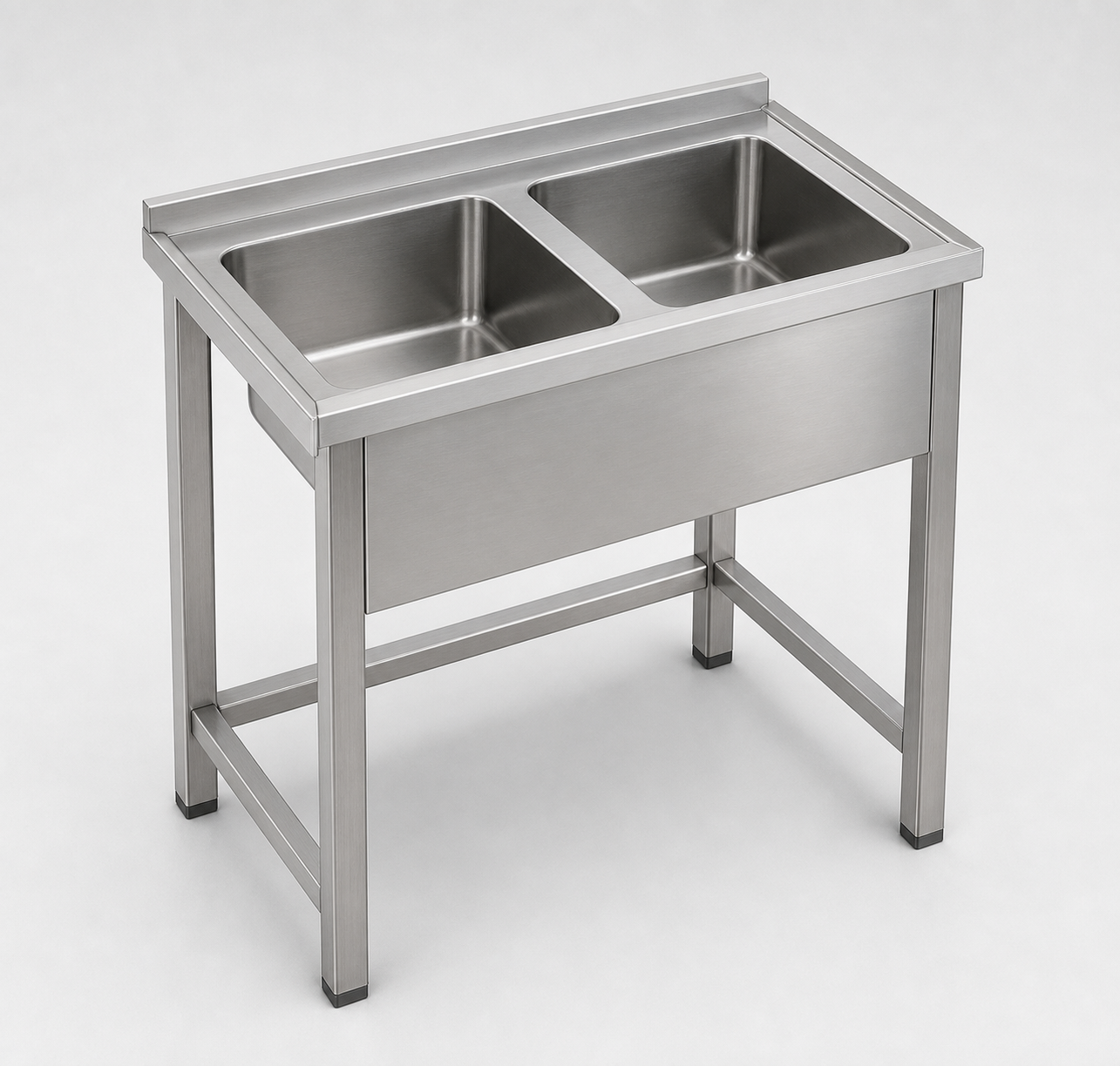 2 medencés mosogatók 950x500, medence 400x400x250/300 – 3